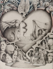 Painting titled Balance